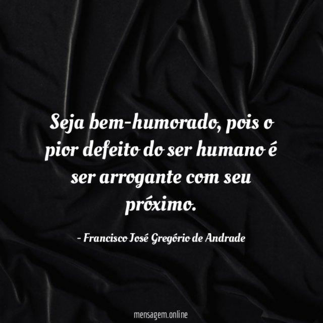 Seja bem-humorado