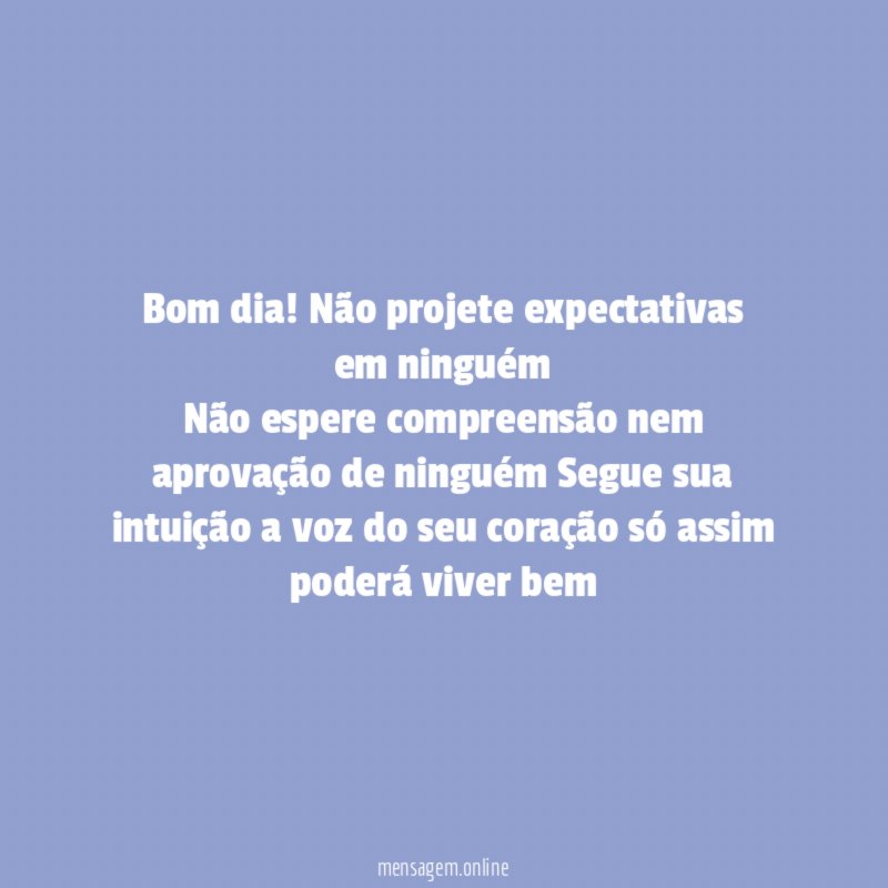 Bom dia