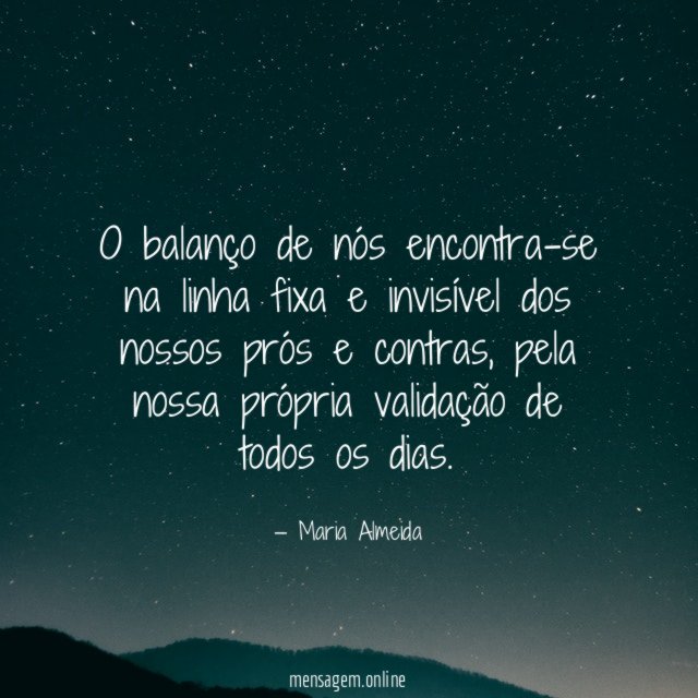 O balanço de nós encontra-se na linha fixa