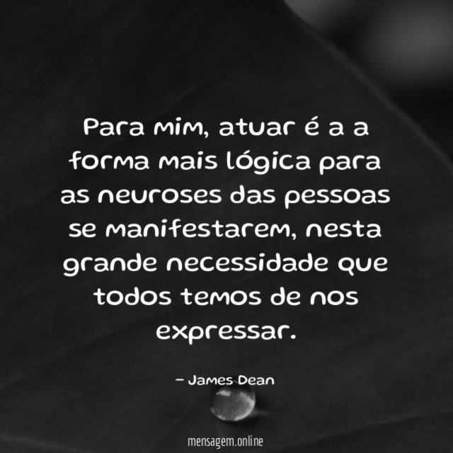 Para mim