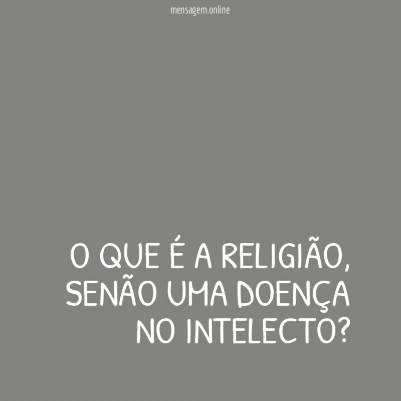 O que é a religião