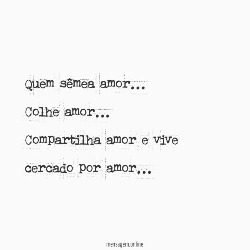 Quem sêmea amor