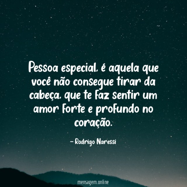Pessoa especial