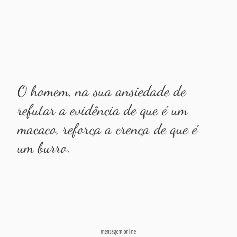 O homem