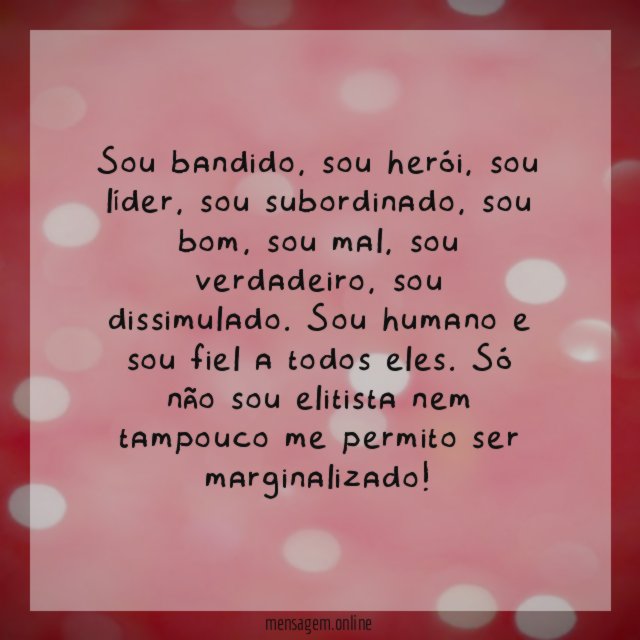 Sou bandido