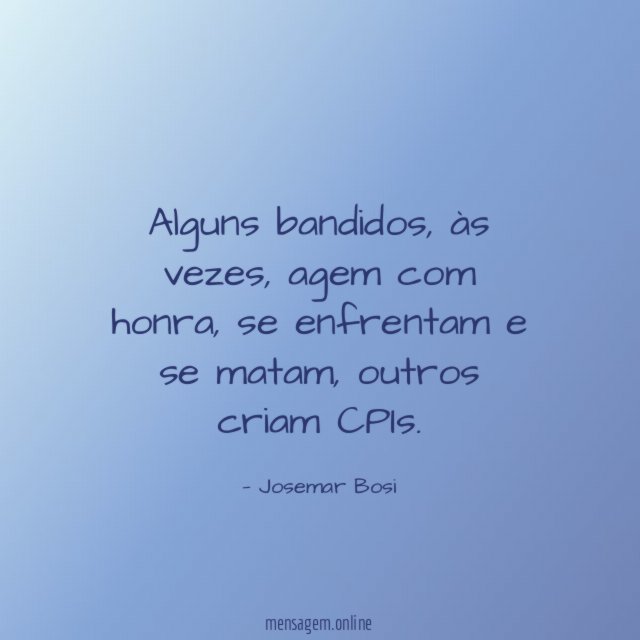 Alguns bandidos