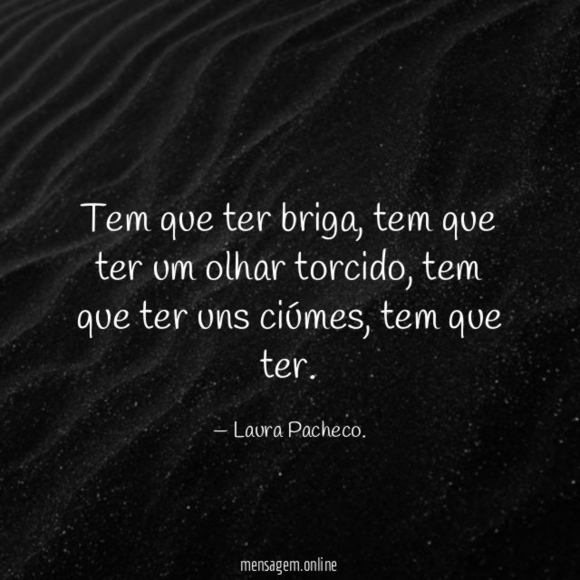 Tem que ter briga