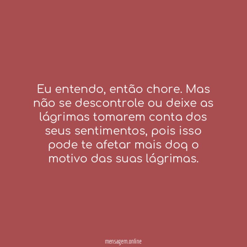 Eu entendo