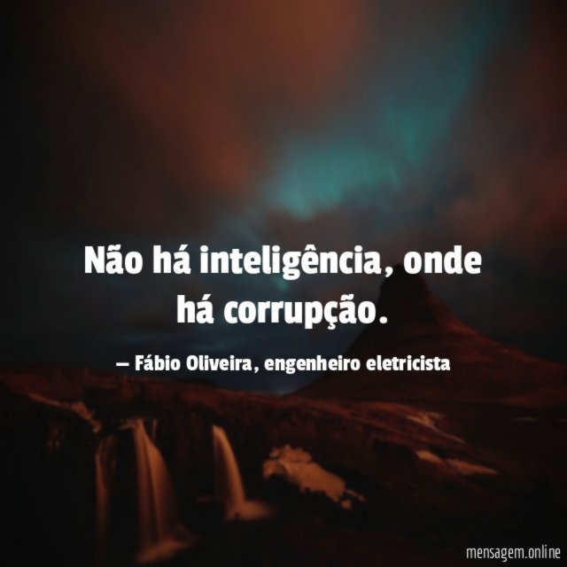 Não há inteligência