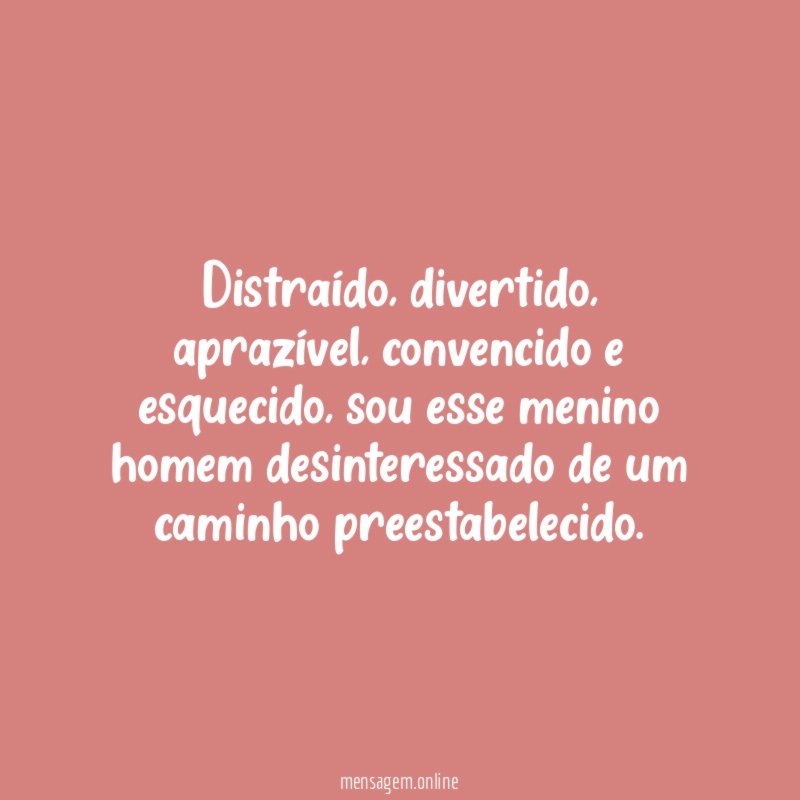 Distraído