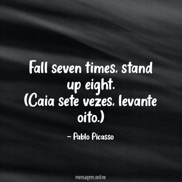 Fall seven times