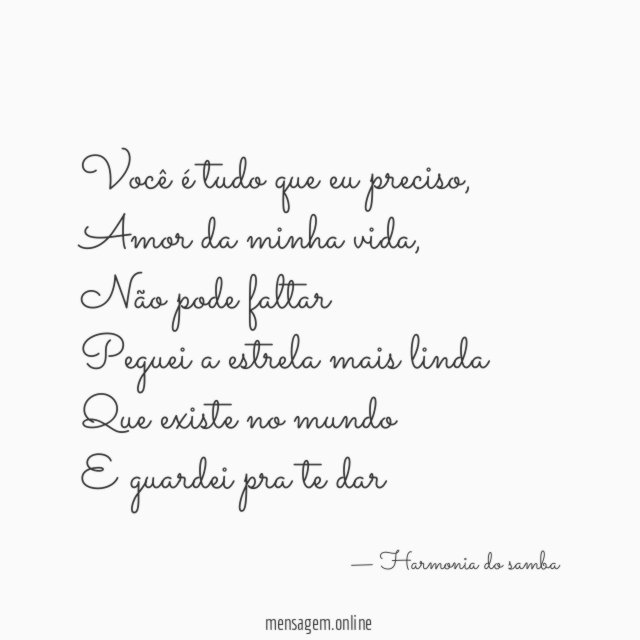 Você é tudo que eu preciso