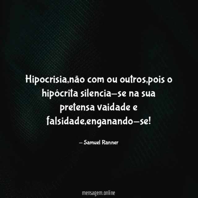 Hipocrisia