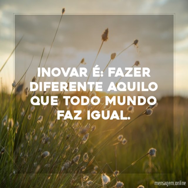 INOVAR É