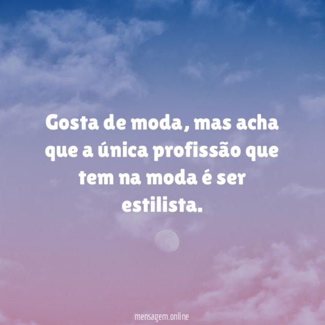 Gosta de moda