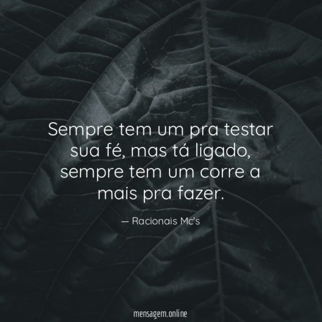 Sempre tem um pra testar sua fé