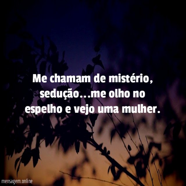 Me chamam de mistério