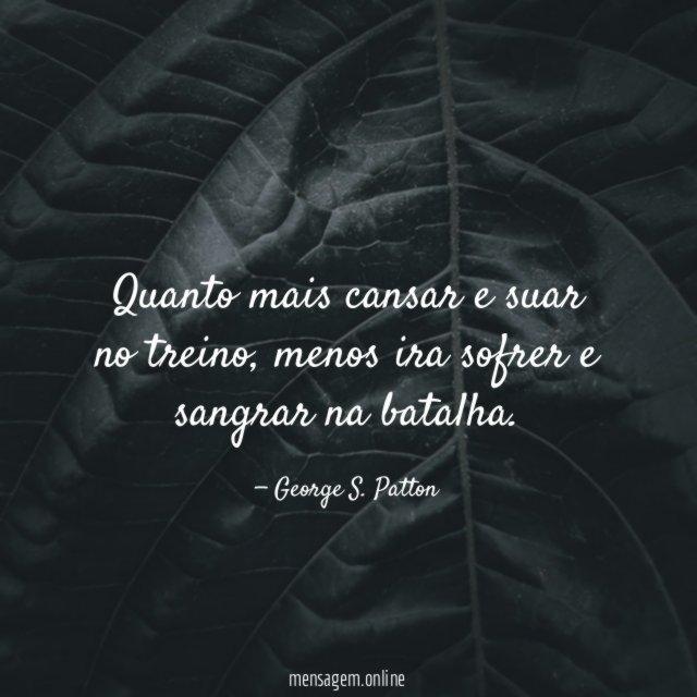 Quanto mais cansar e suar no treino