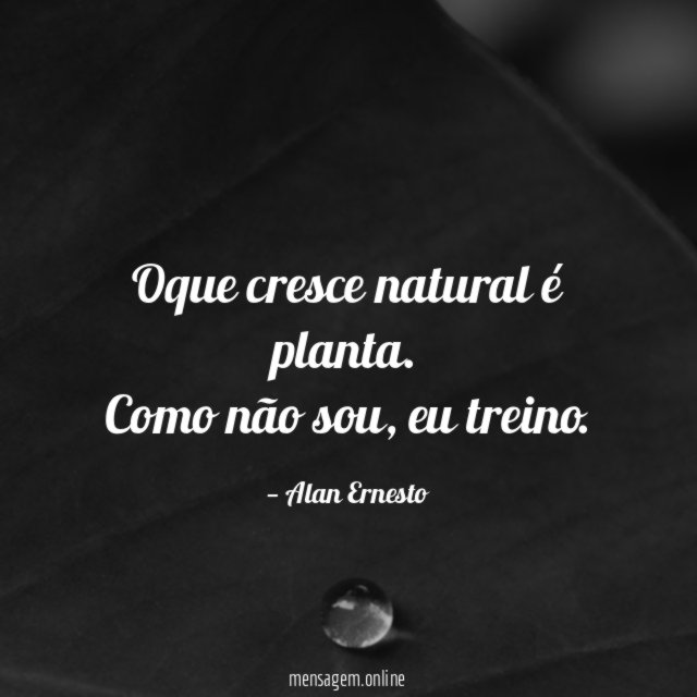 Oque cresce natural é planta