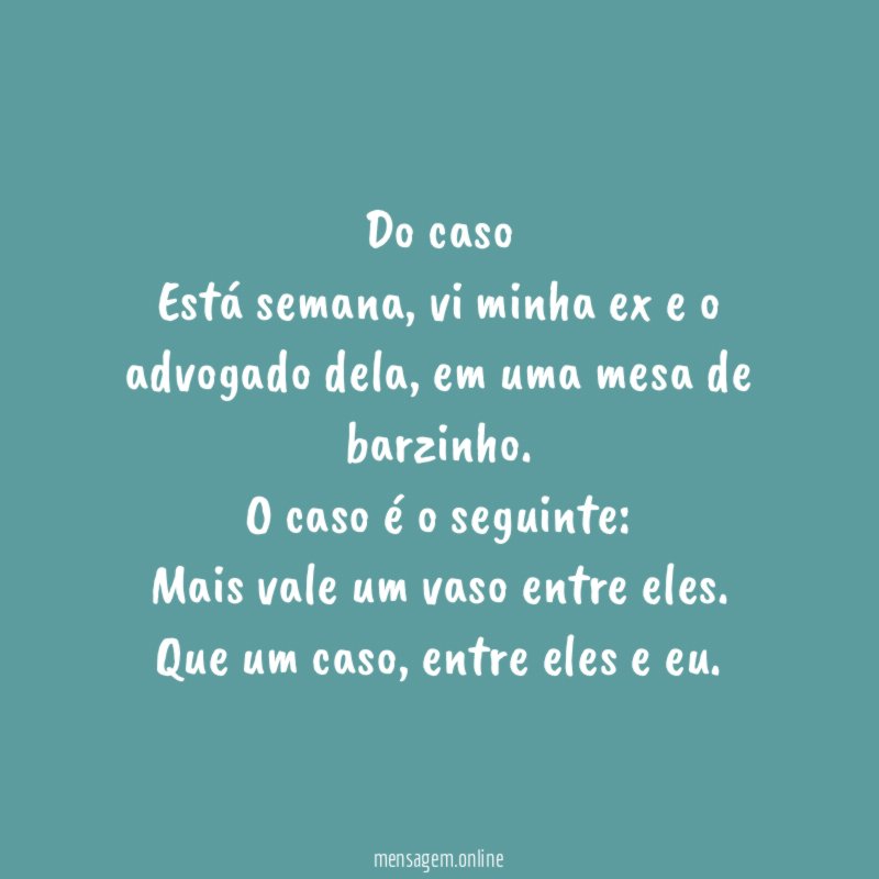 Do caso