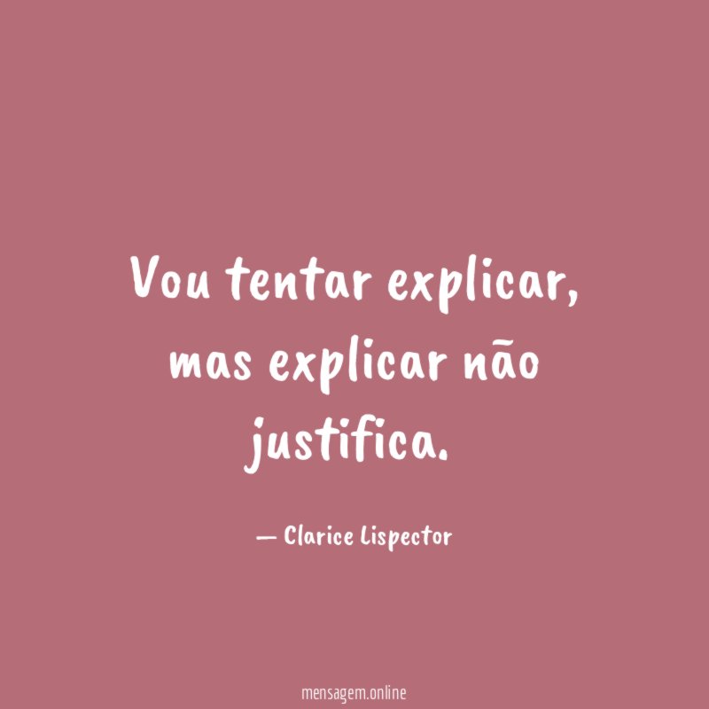 Vou tentar explicar
