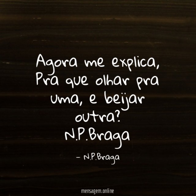 Agora me explica