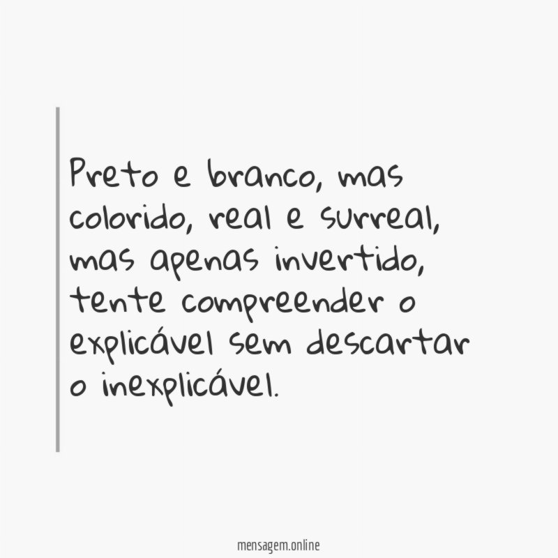 Preto e branco