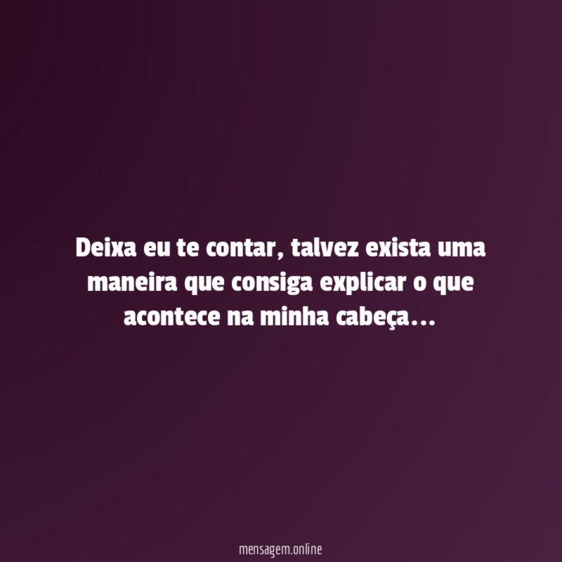 Deixa eu te contar