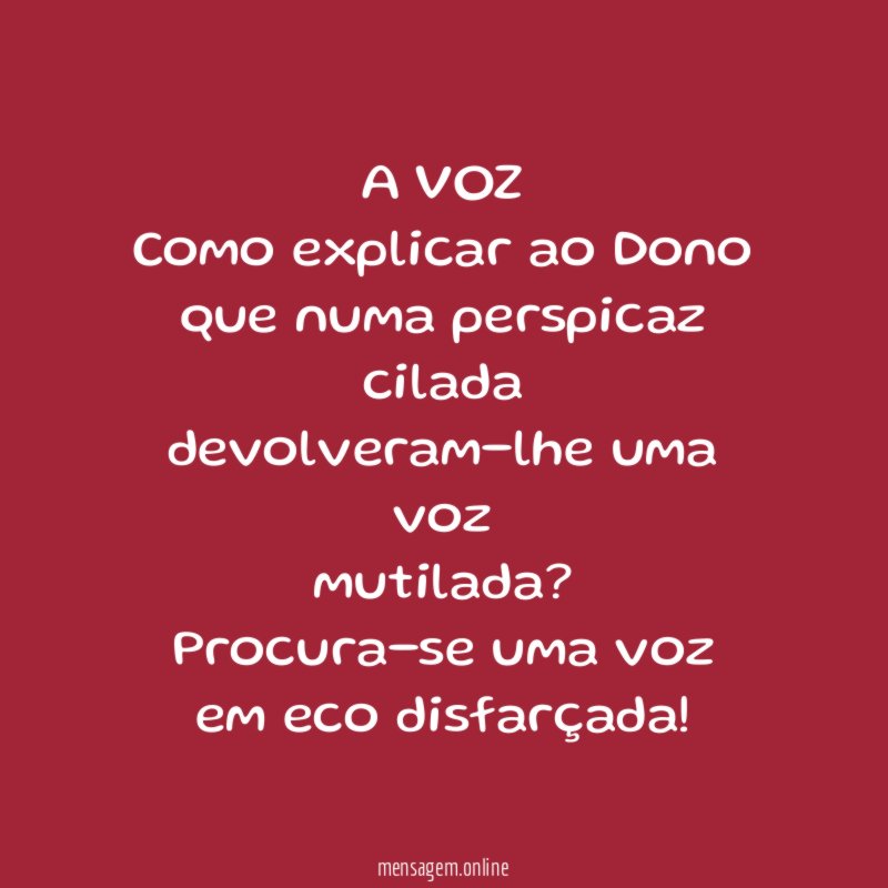 A VOZ
