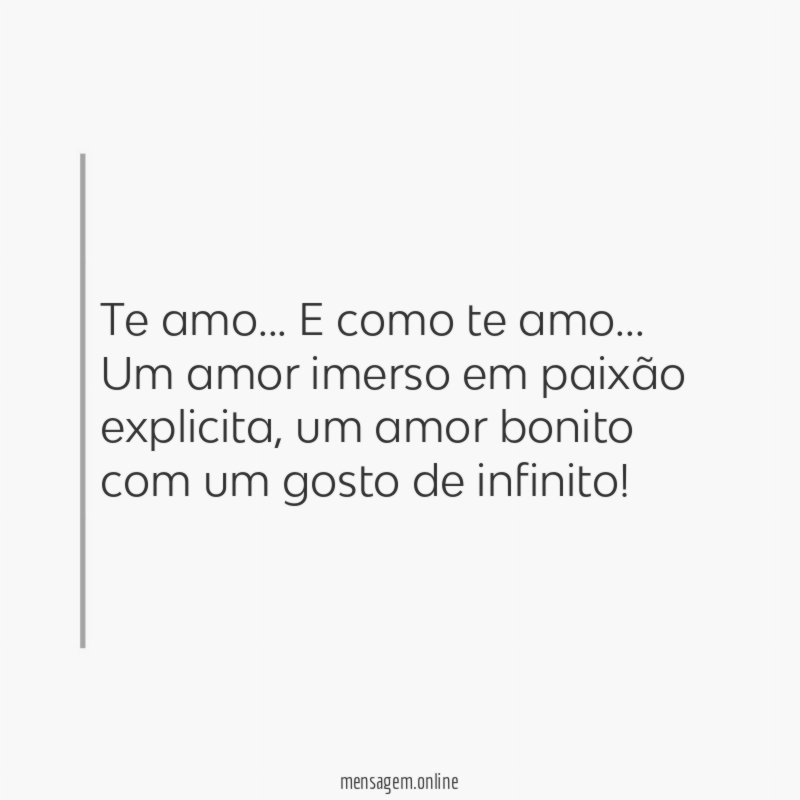 Te amo