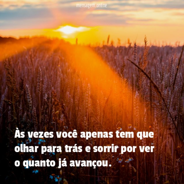 Às vezes você apenas tem que olhar para
