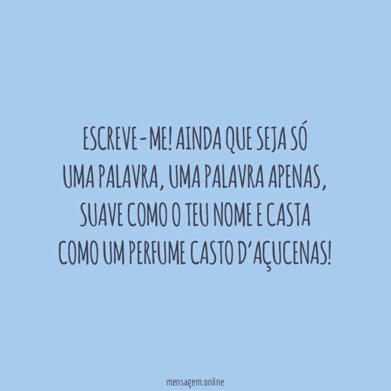 Escreve-me