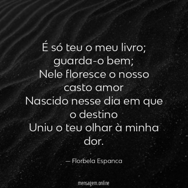 É só teu o meu livro