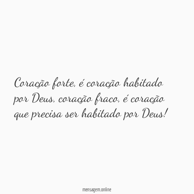 Coração forte