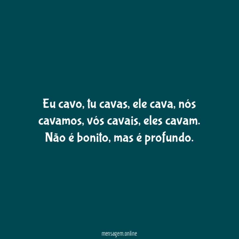 Eu cavo