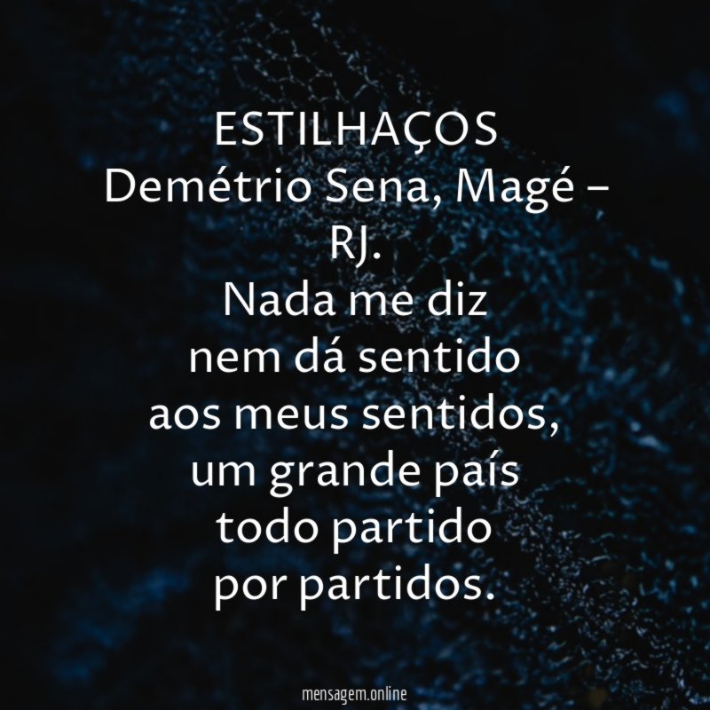 ESTILHAÇOS
