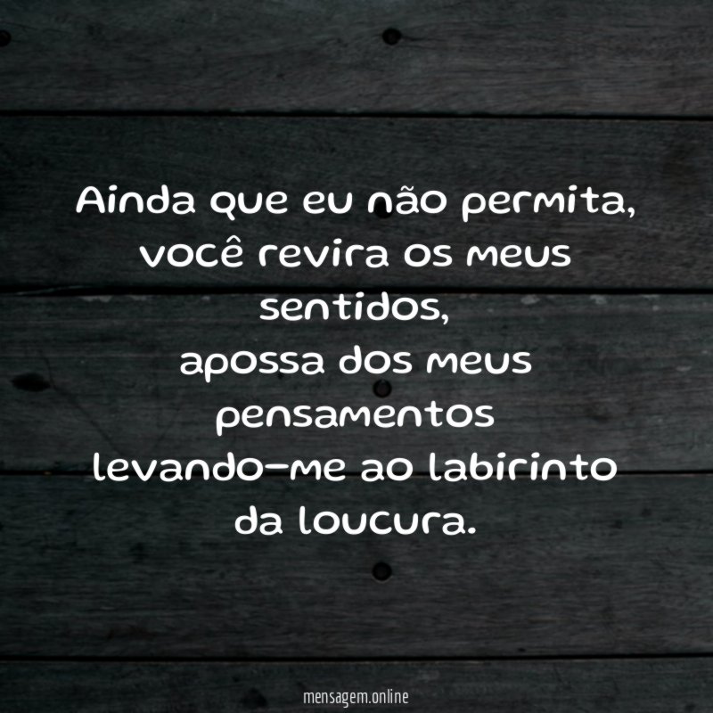Ainda que eu não permita