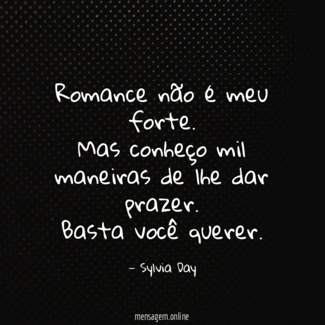 Romance não é meu forte