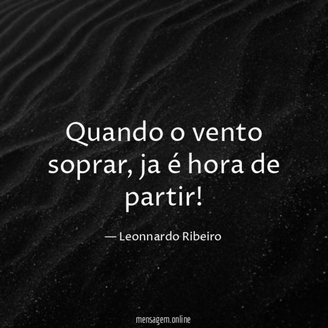 Quando o vento soprar