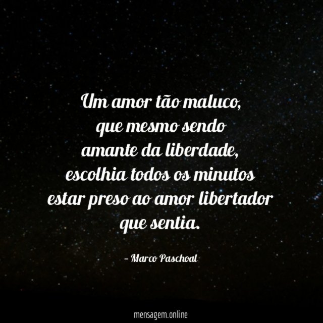 Um amor tão maluco