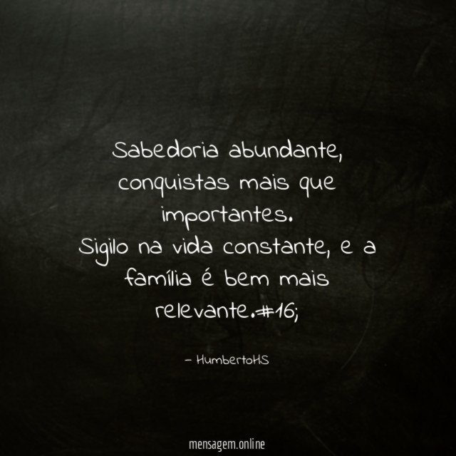 Sabedoria abundante