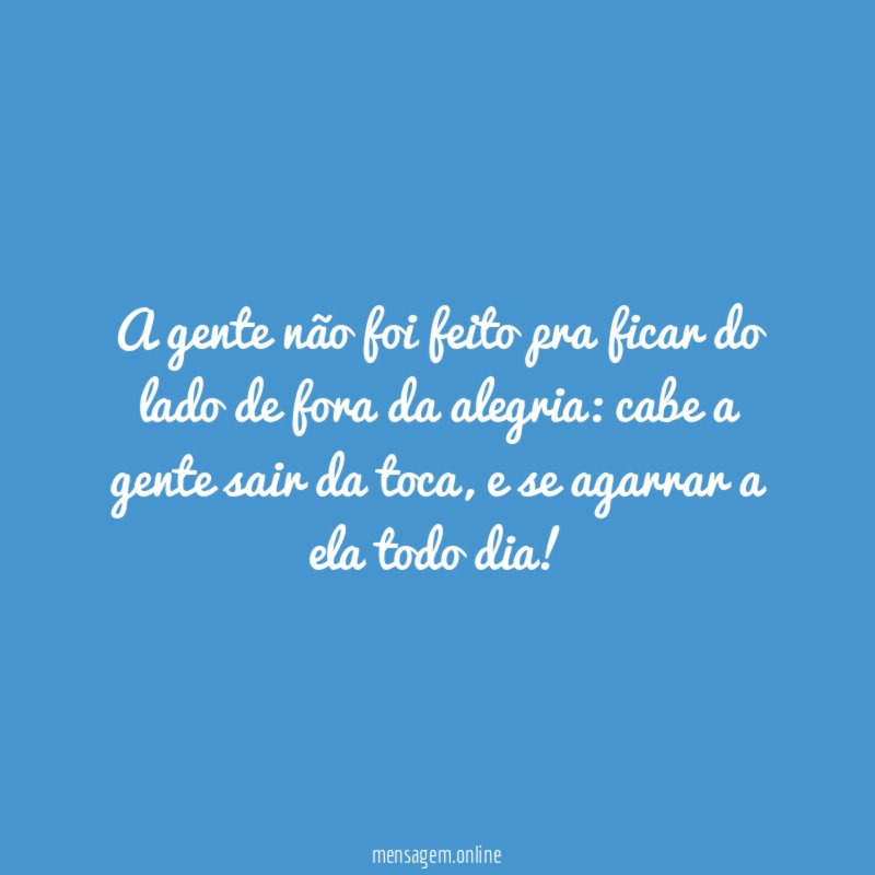 A gente não foi feito pra ficar do