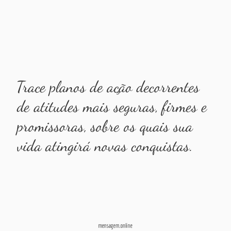 Trace planos de ação decorrentes de atitudes mais seguras