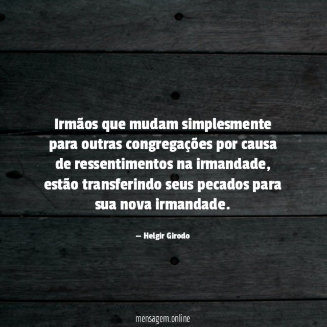 Irmãos que mudam simplesmente para outras congregações por