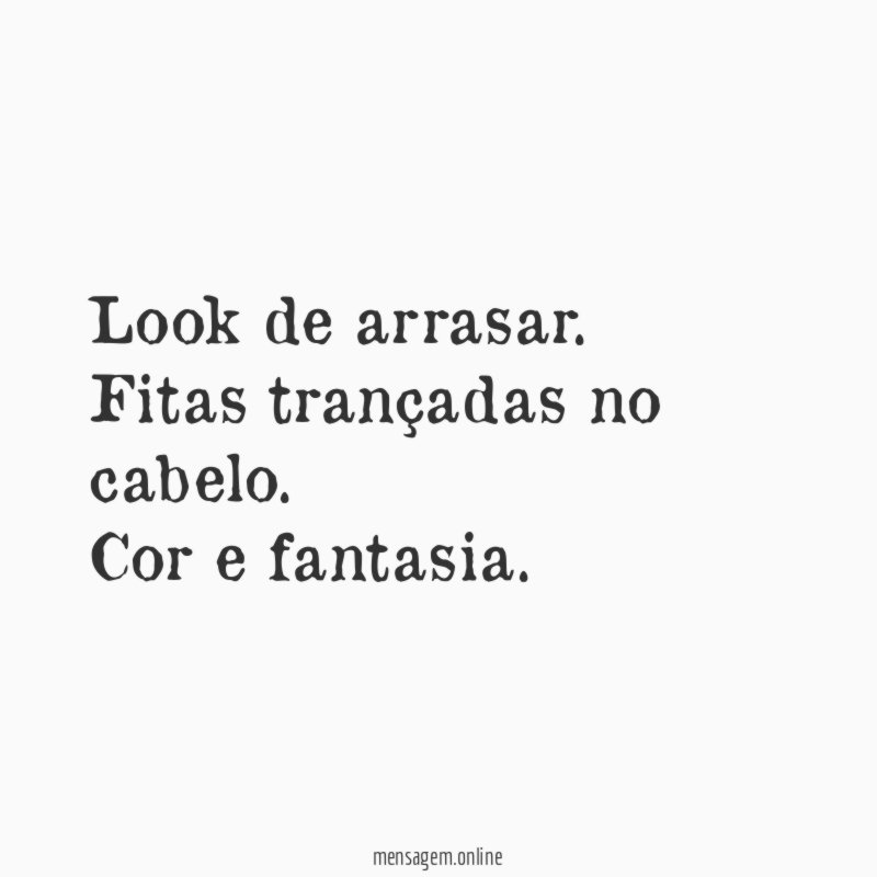 Look de arrasar