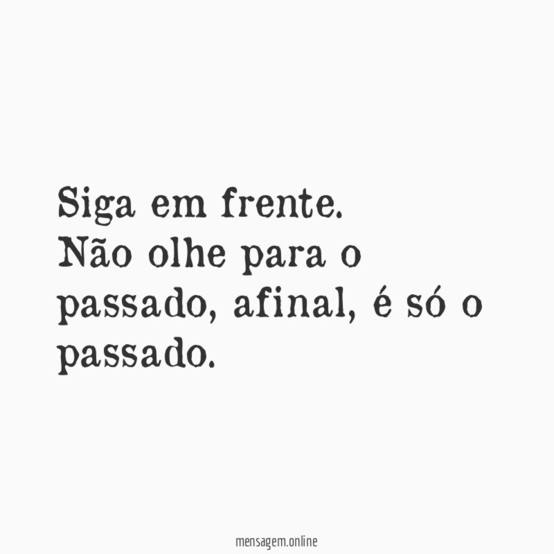 Siga em frente