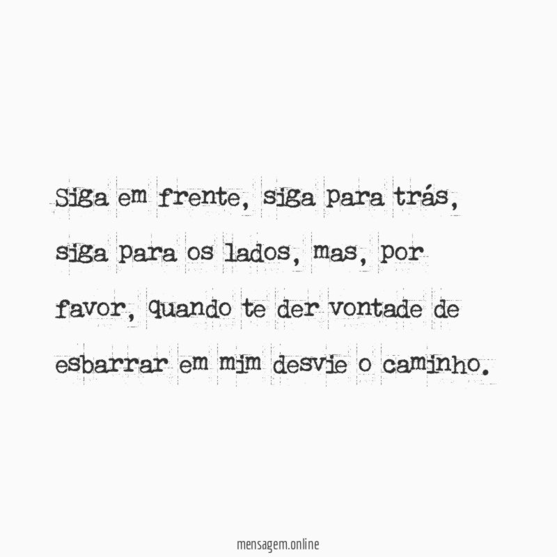 Siga em frente