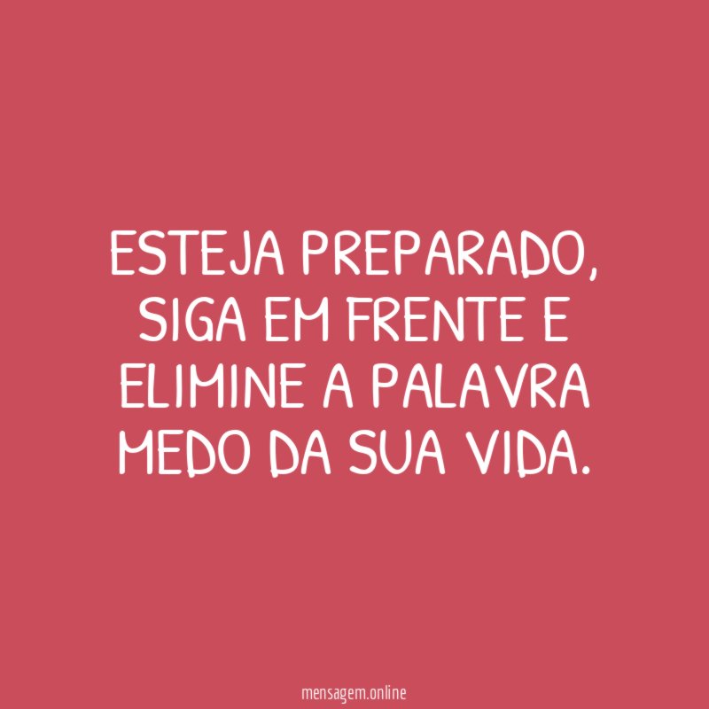 ESTEJA PREPARADO