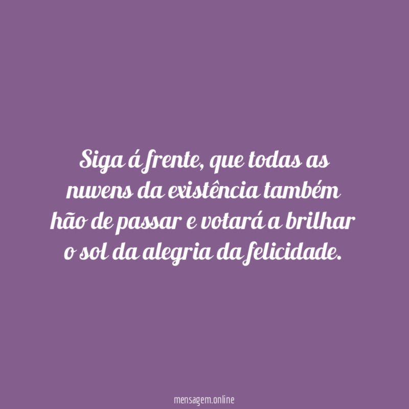 Siga á frente
