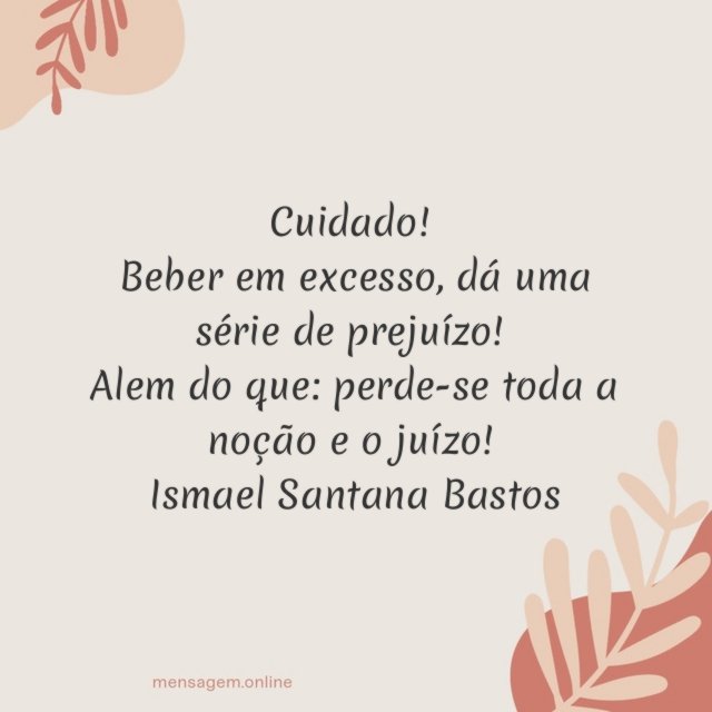 Cuidado!